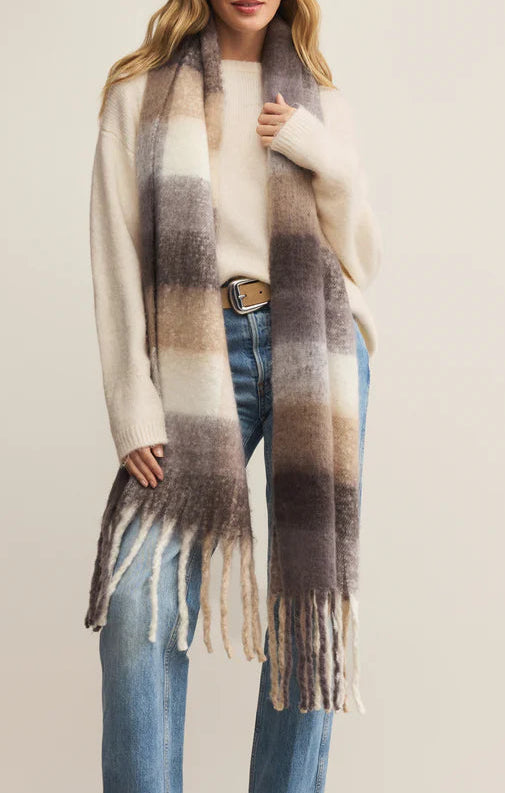 PLAID I MET YOU SCARF by Z Supply