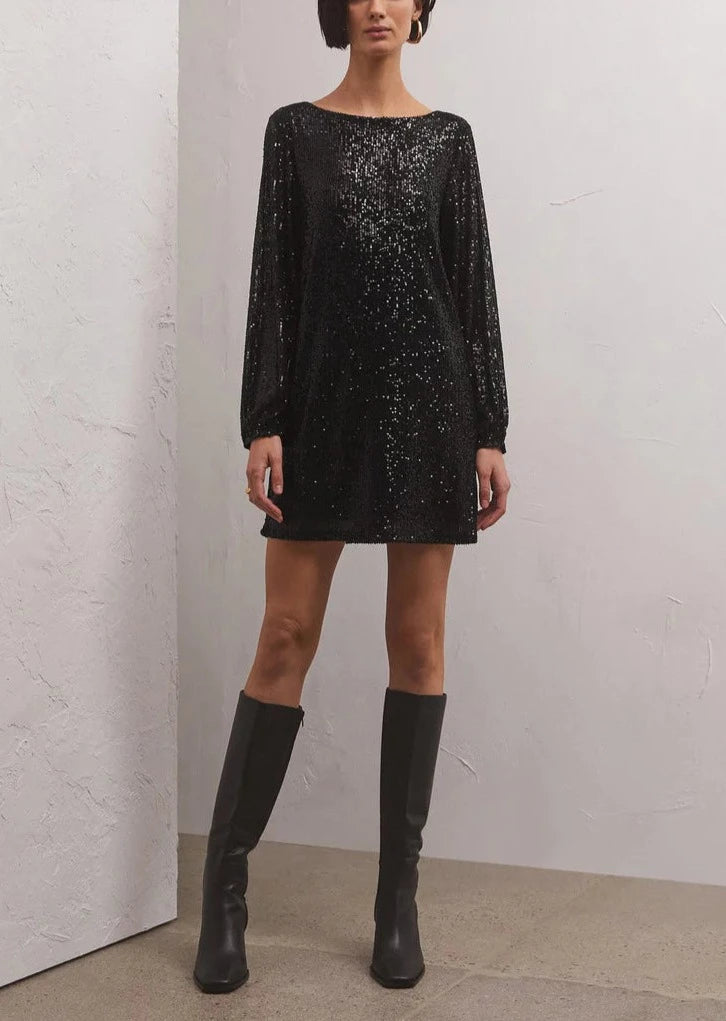 ANDROMEDA SEQUIN DRESS