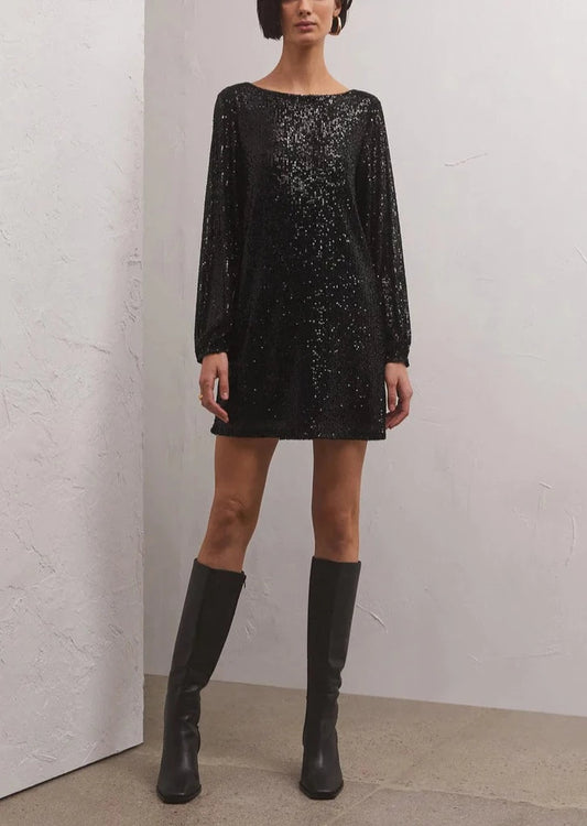 ANDROMEDA SEQUIN DRESS