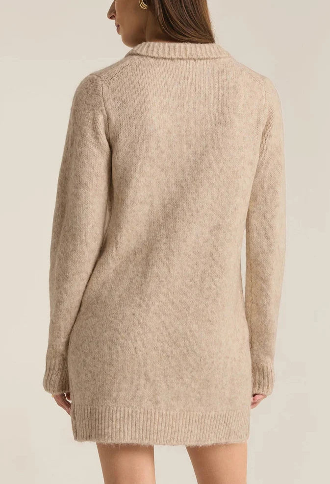 "BREATHE" SWEATER DRESS