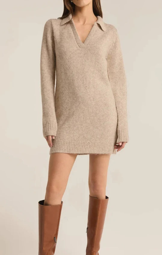 "BREATHE" SWEATER DRESS