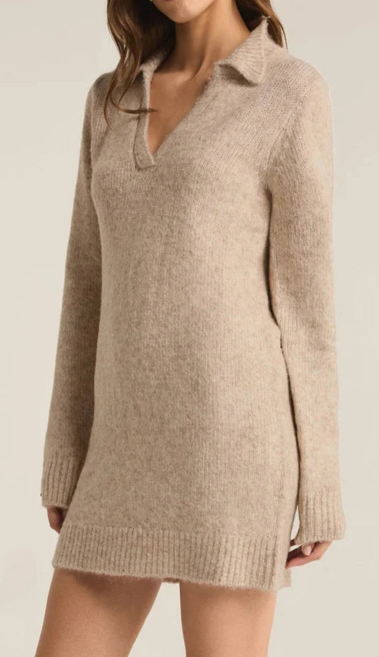 "BREATHE" SWEATER DRESS