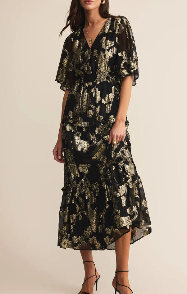 KIERA JACQUARD MAXI DRESS by Z Supply