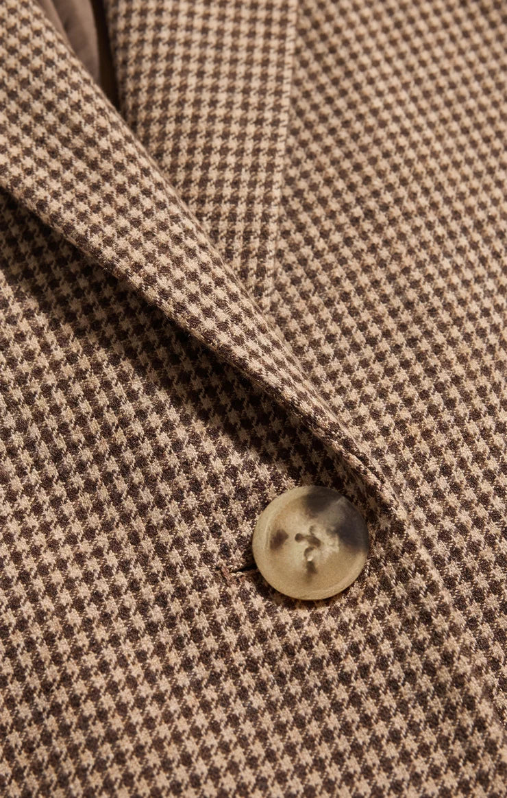 "EVAN HOUNDSTOOTH BLAZER" by Z Supply