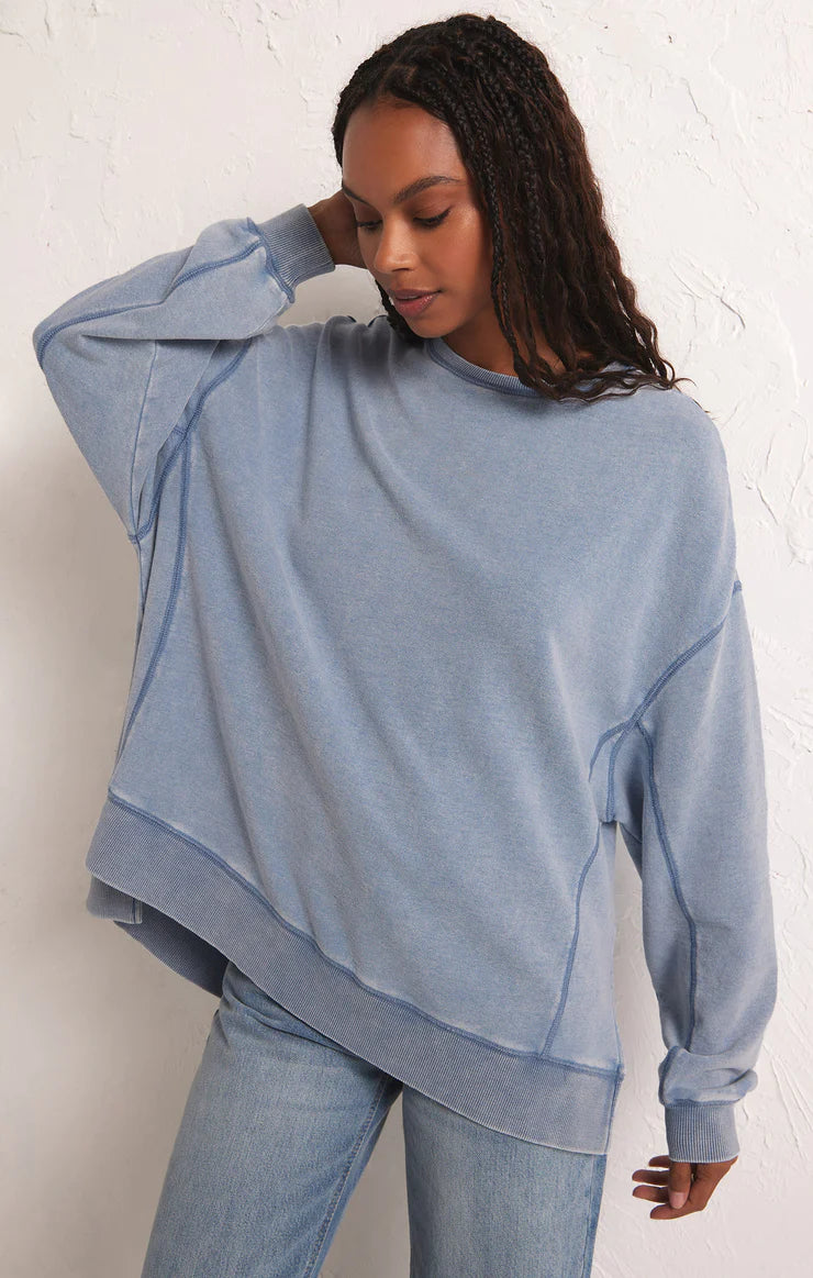 KNIT DENIM MODERN WEEKENDER