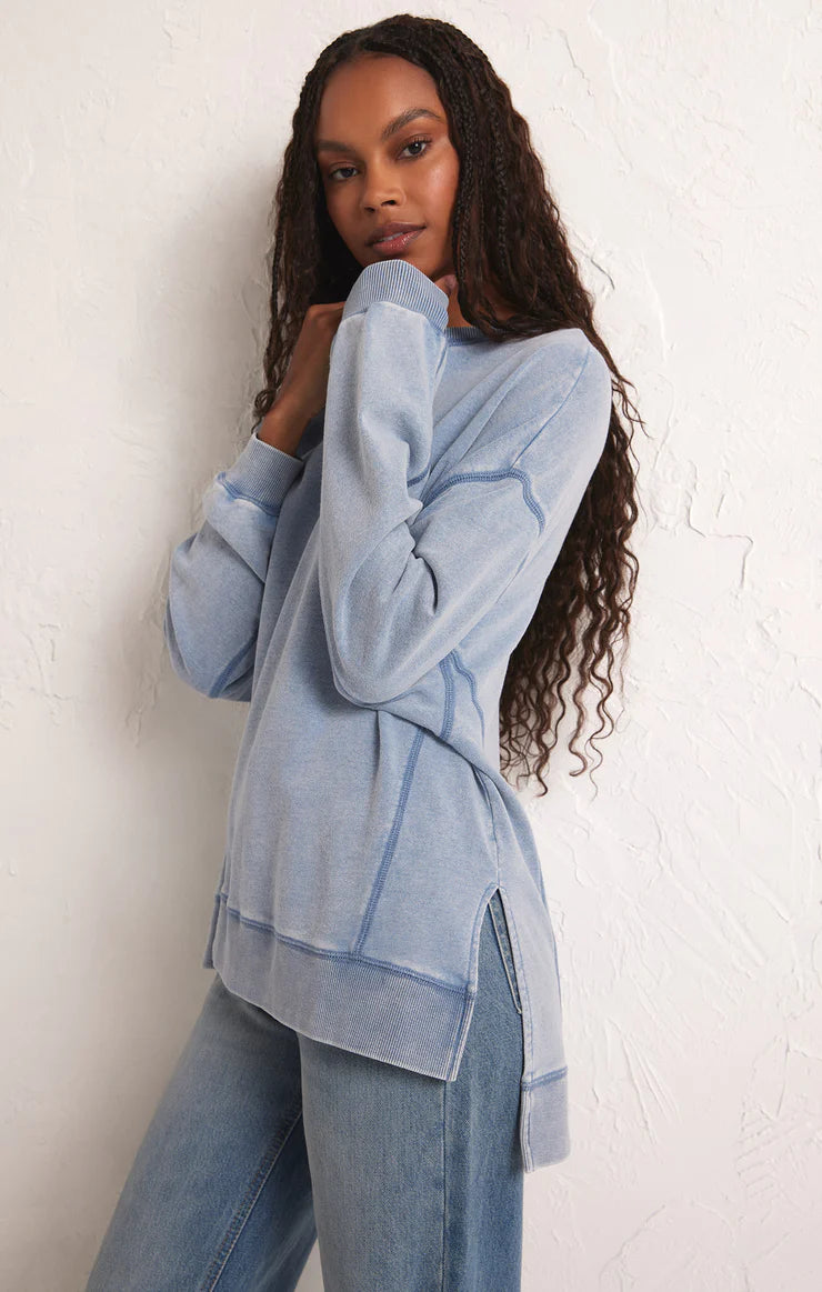 KNIT DENIM MODERN WEEKENDER