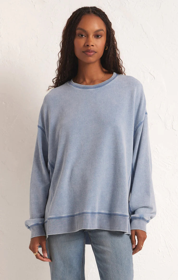 KNIT DENIM MODERN WEEKENDER