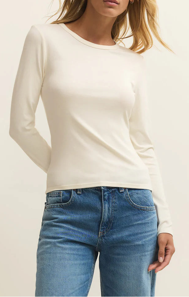 SECOND SKIN CREW SHIRT by Z Supply