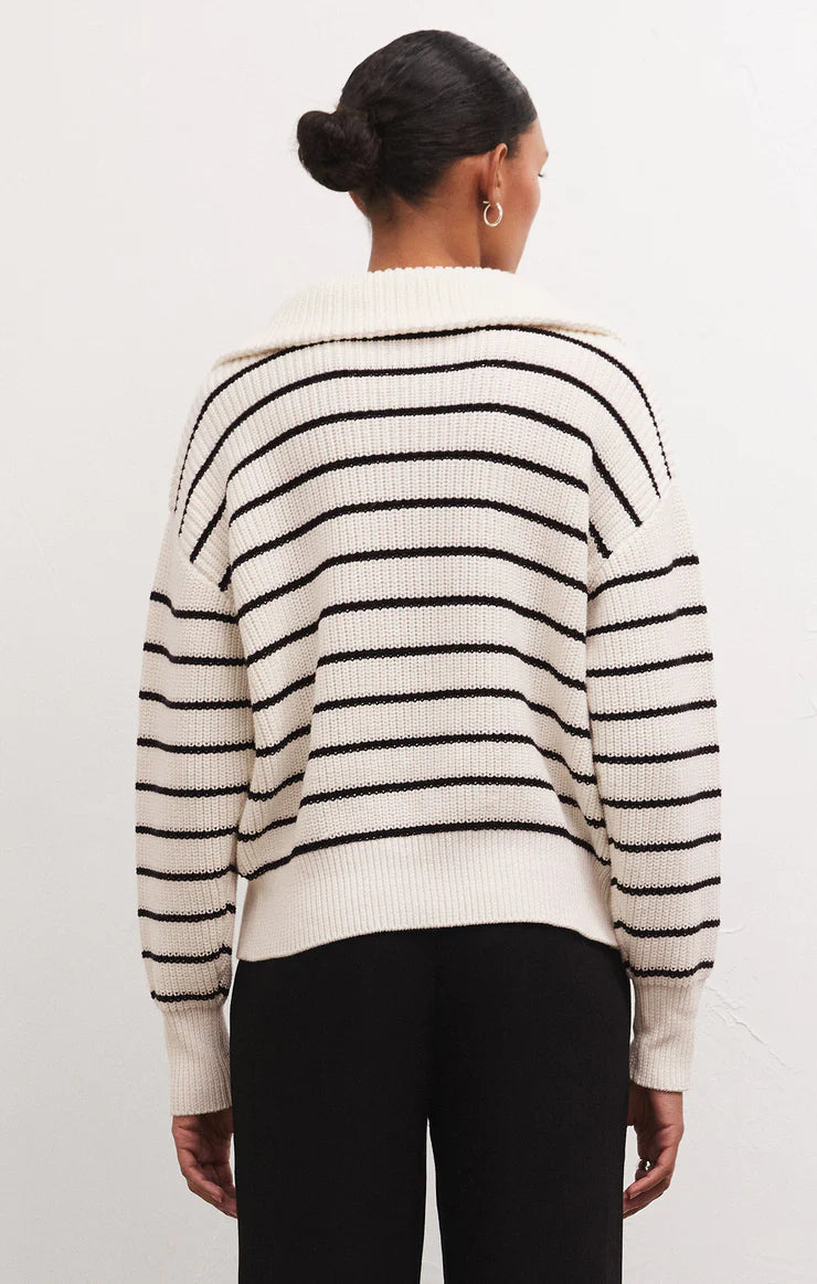 VILLA HALF ZIP SWEATER