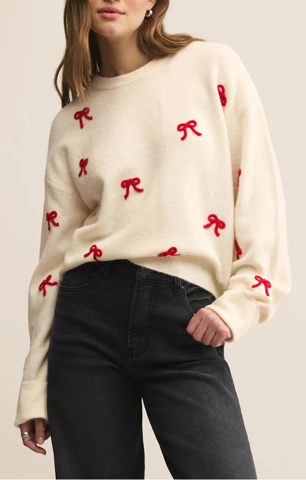 TIE THE RIBBON SWEATER by Z Supply