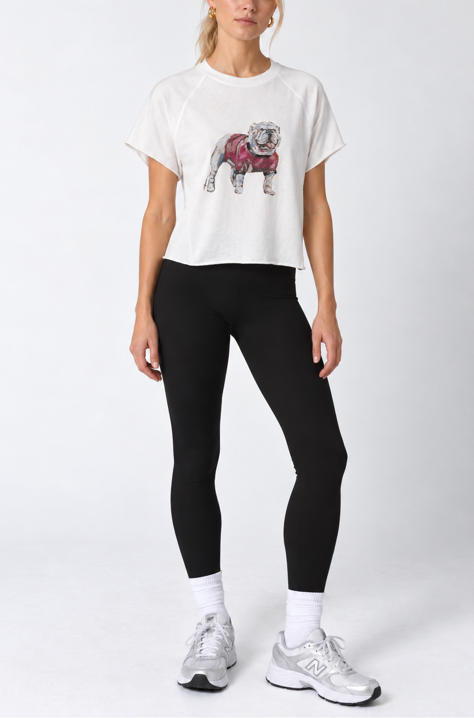 "GEORGIA HERITAGE" Edgy Small Bulldog Tee