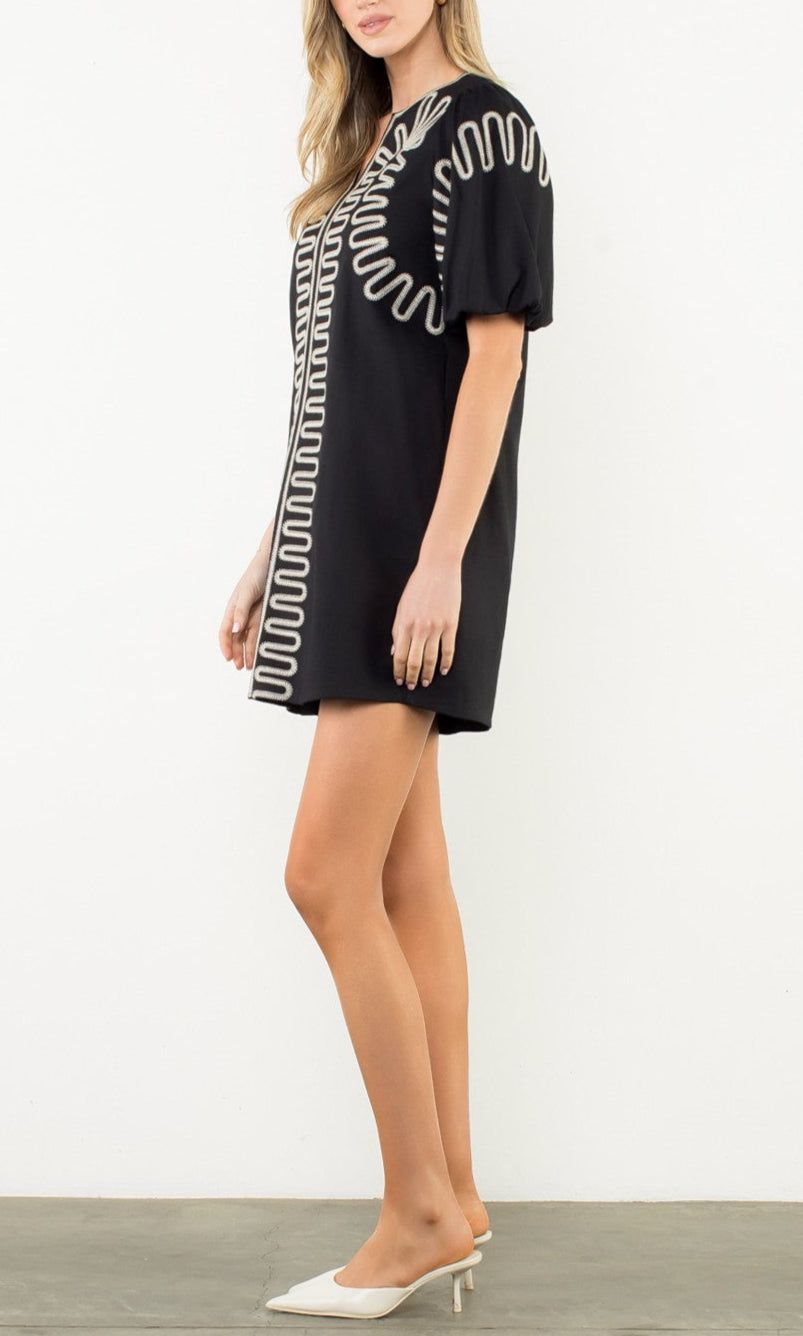 "BEFORE &amp; AFTER" DRESS