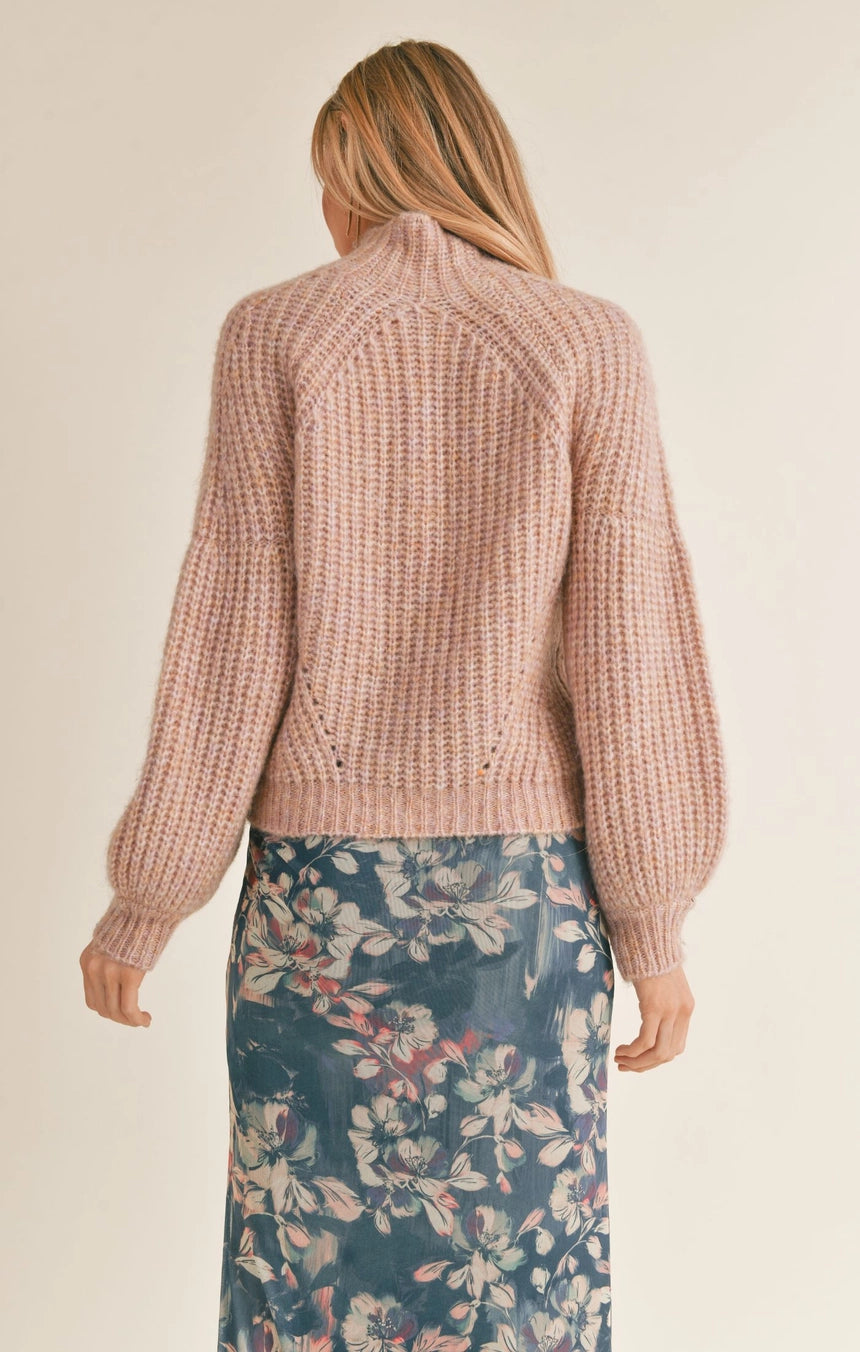 MALORY MOCK NECK SWEATER