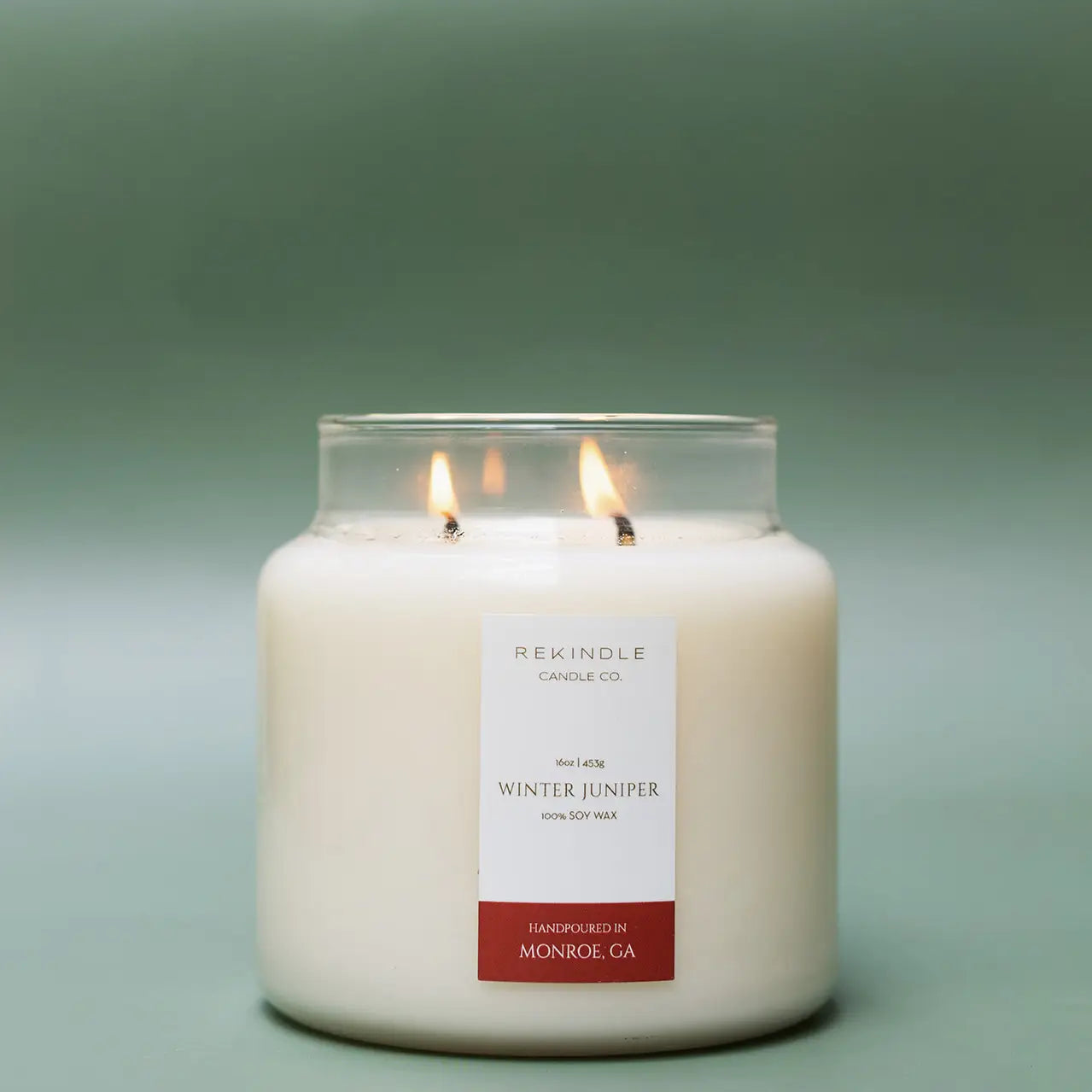 REKINDLE CANDLE CO 16 OZ CANDLE - HOLIDAY SCENTS