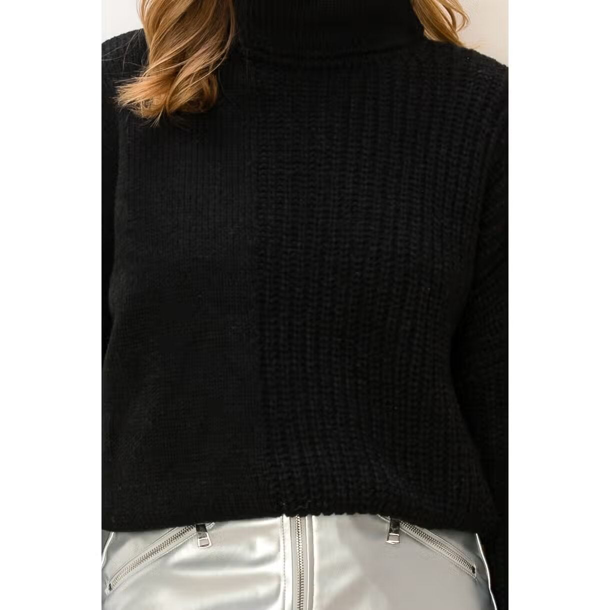 CHASSITY CHUNKY KNIT SWEATER
