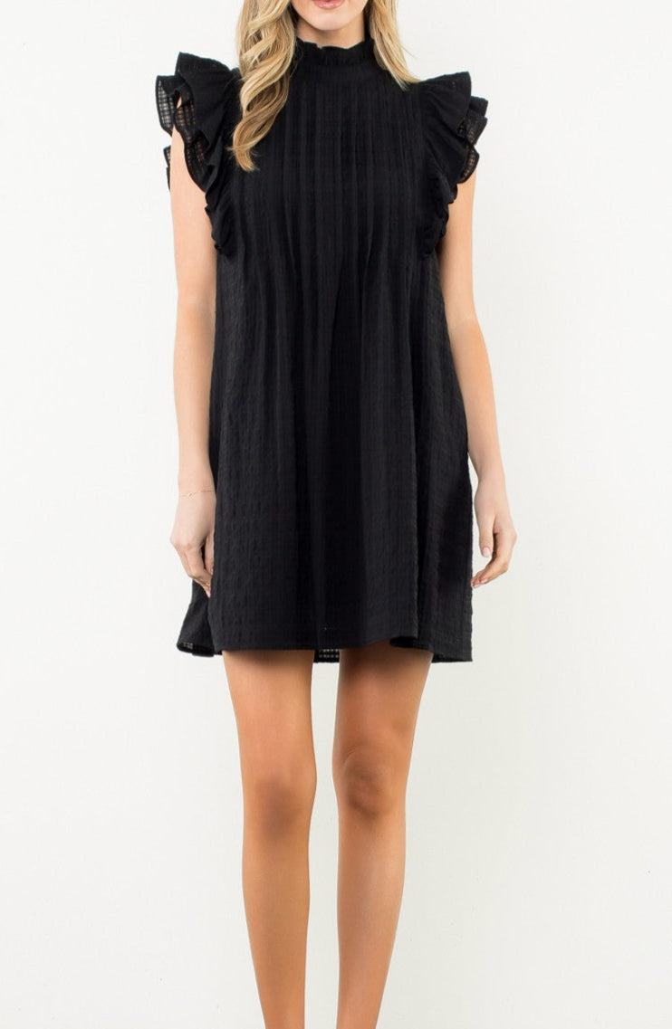 "SING A LITTLE LOUDER" DRESS