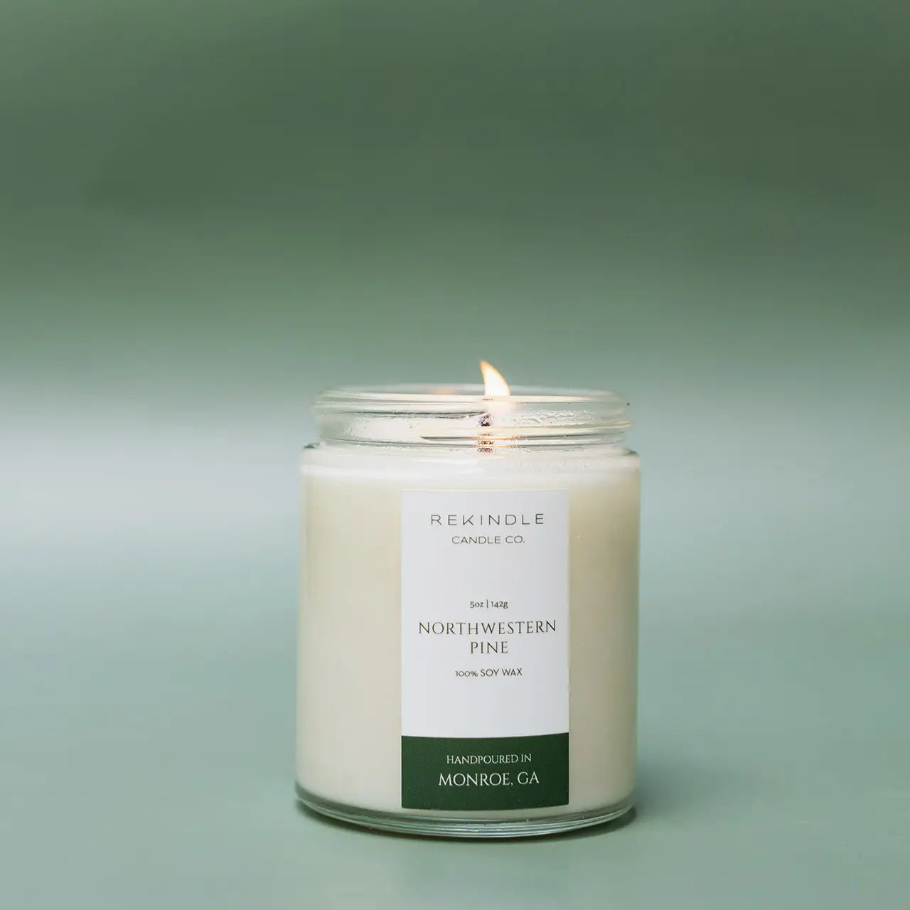 REKINDLE CANDLE CO 5 OZ JAR CANDLE - HOLIDAY SCENTS