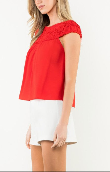 "FRESH FIRE" TOP