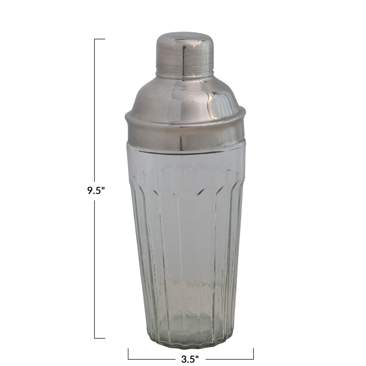 GLASS BEVERAGE SHAKER