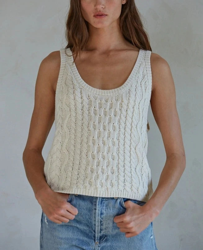 SYLAR SWEATER VEST TANK