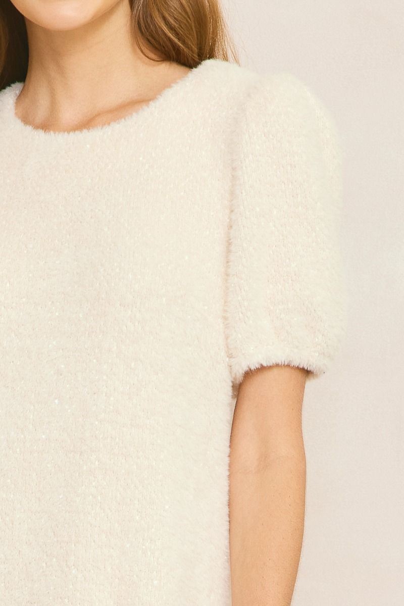 "FIX OUR THOUGHTS" SWEATER DRESS