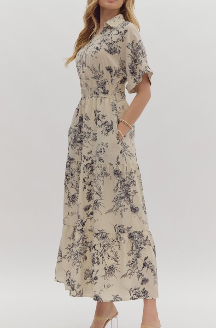 "HOPE AND STAY" DRESS