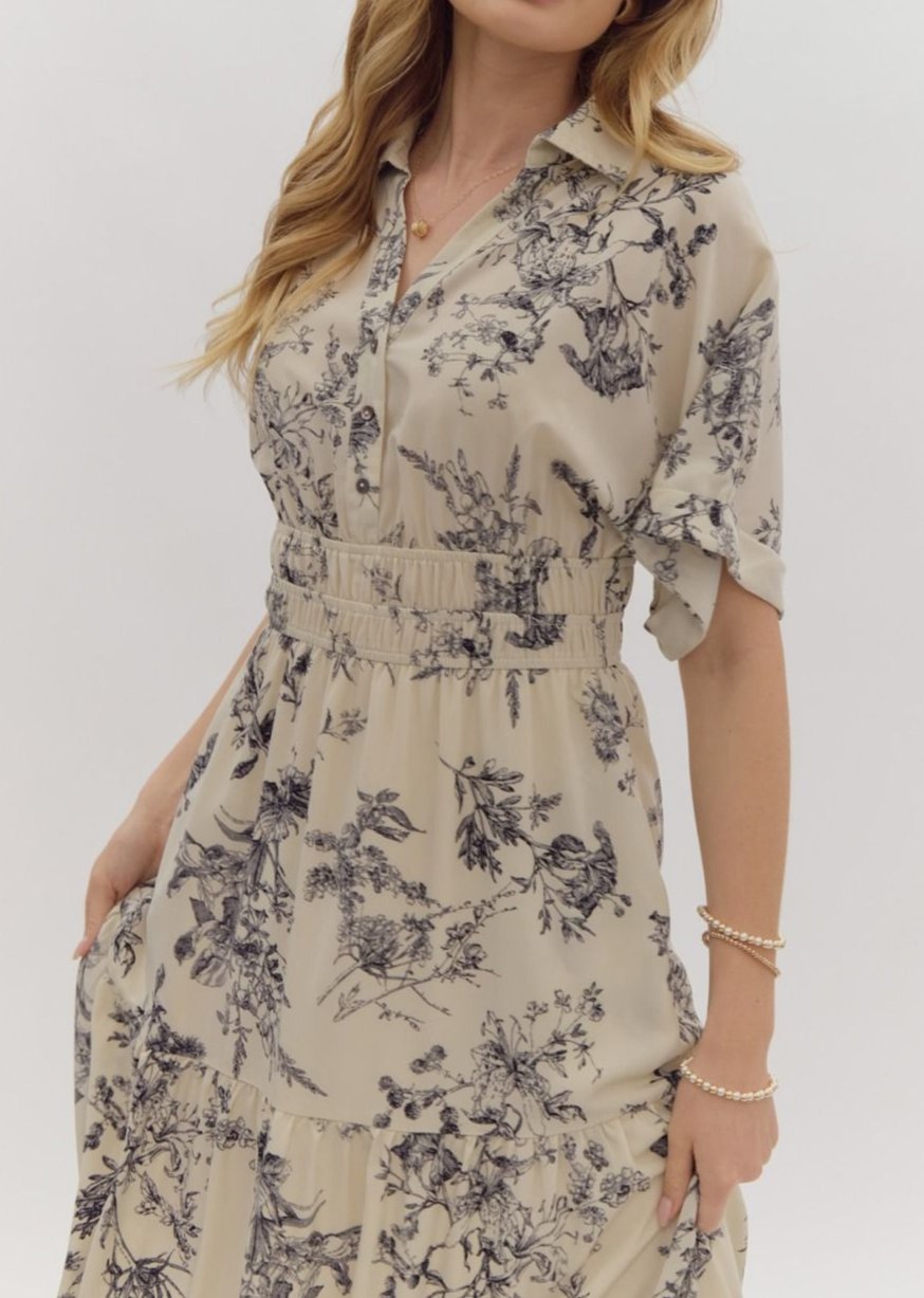 "HOPE AND STAY" DRESS