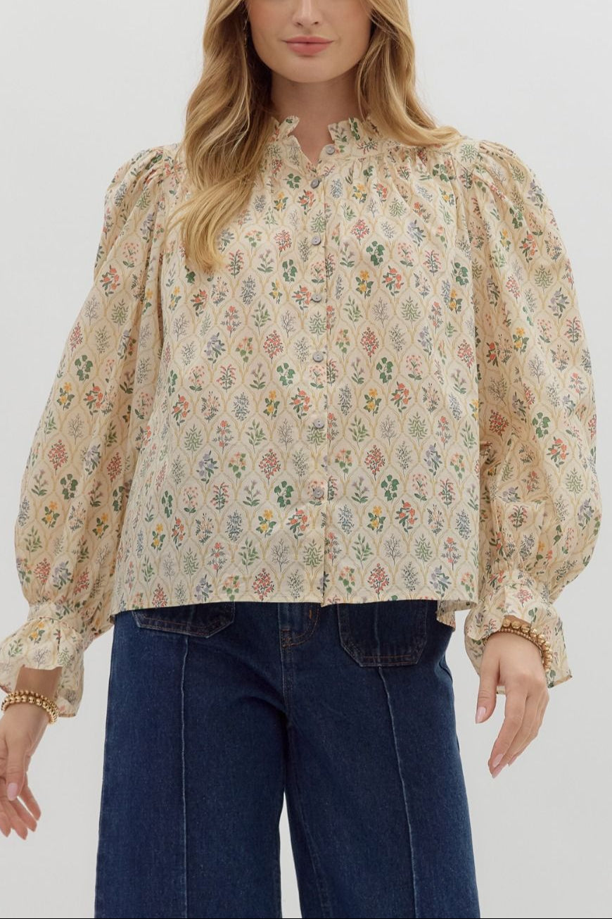 "IN THE WAITING" BLOUSE