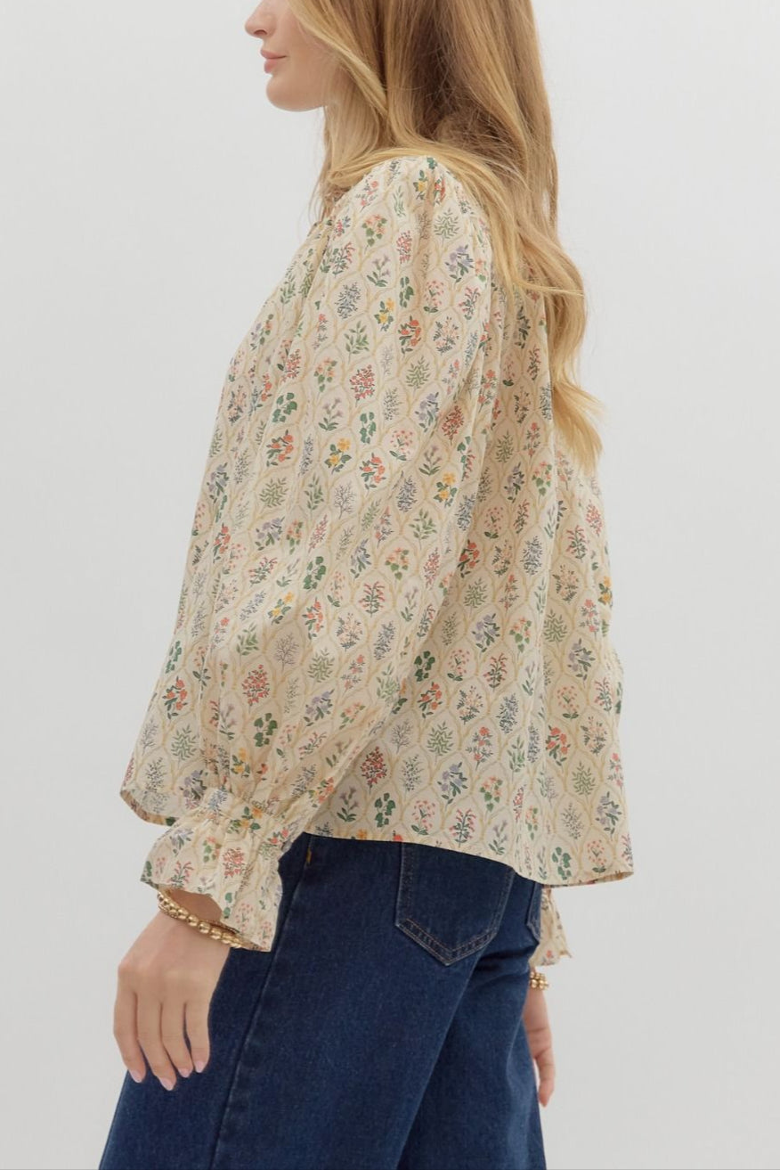 "IN THE WAITING" BLOUSE