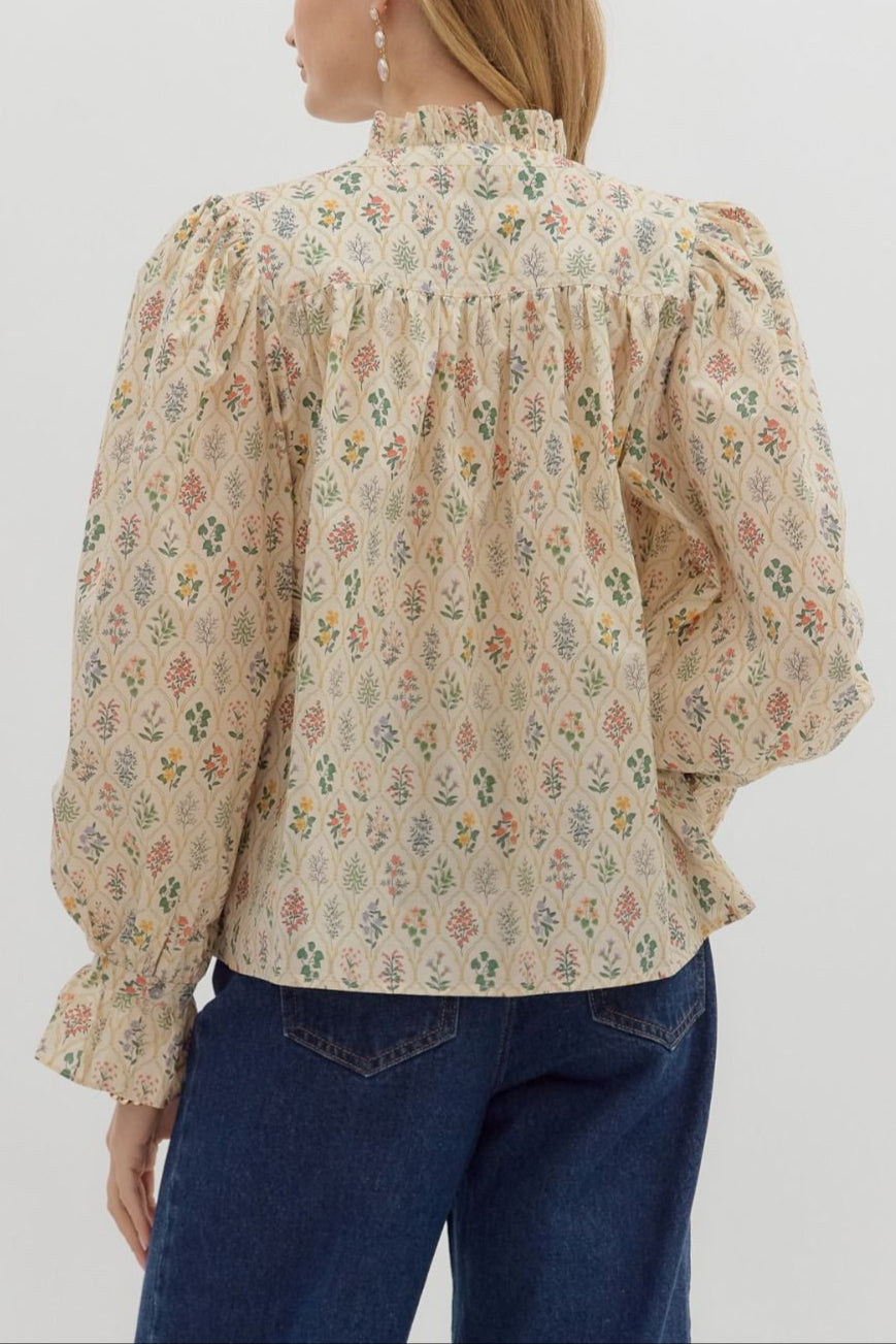 "IN THE WAITING" BLOUSE