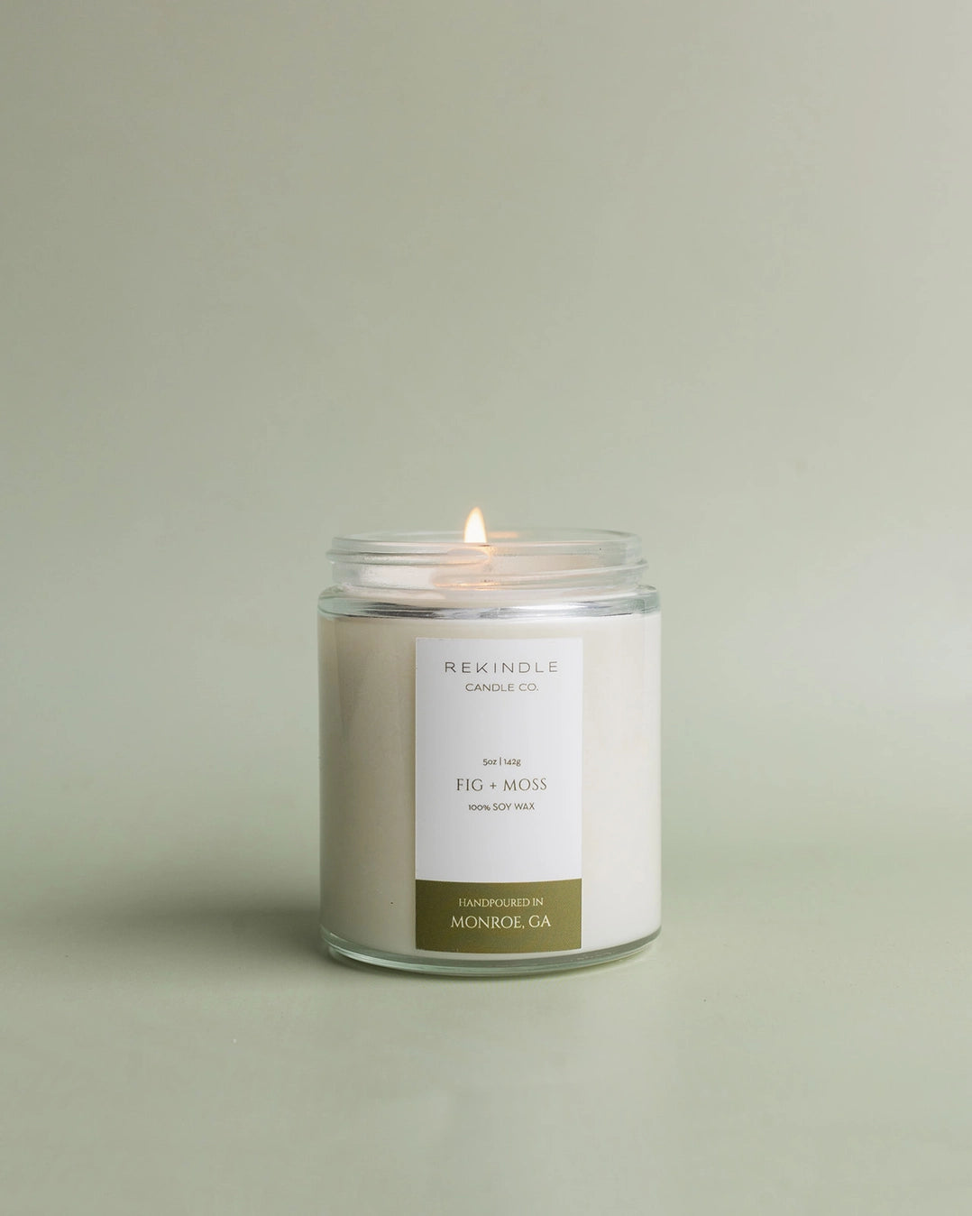 REKINDLE CANDLE CO 5 OZ JAR CANDLE