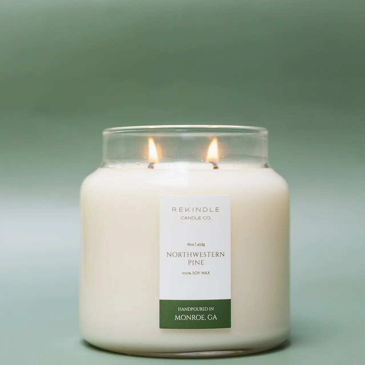 REKINDLE CANDLE CO 16 OZ CANDLE - HOLIDAY SCENTS