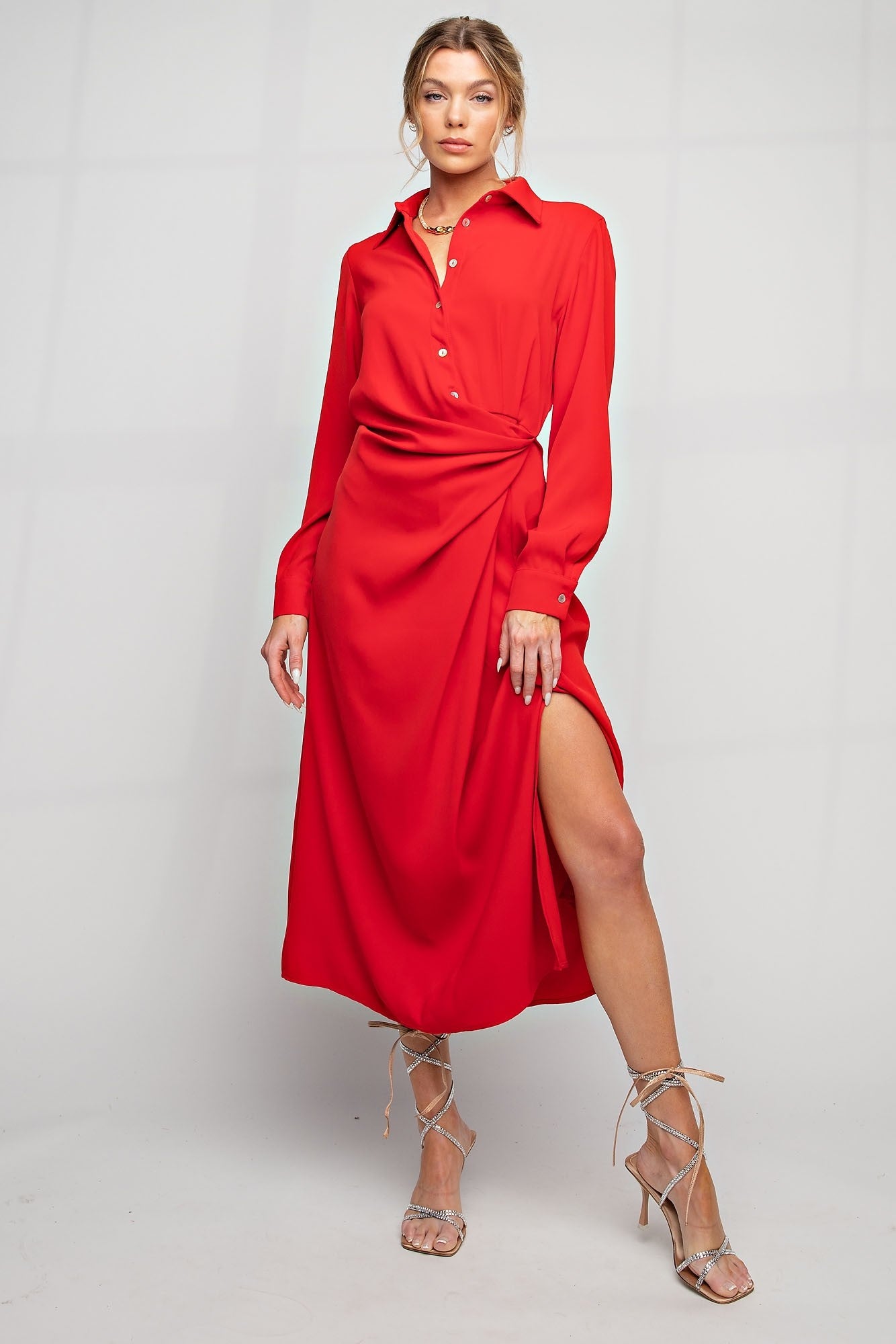 ARIANNA BUTTON DOWN DRESS