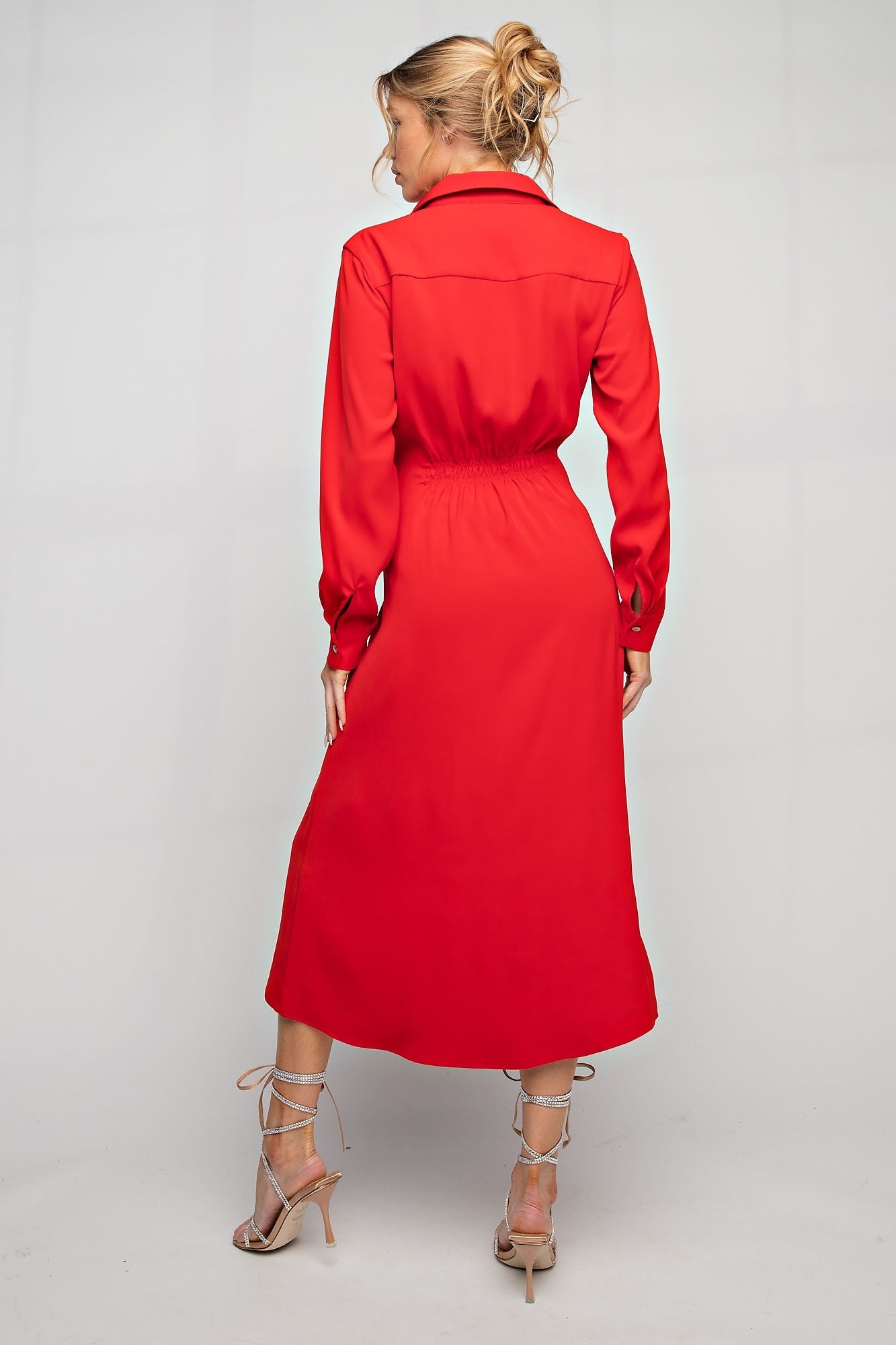 ARIANNA BUTTON DOWN DRESS