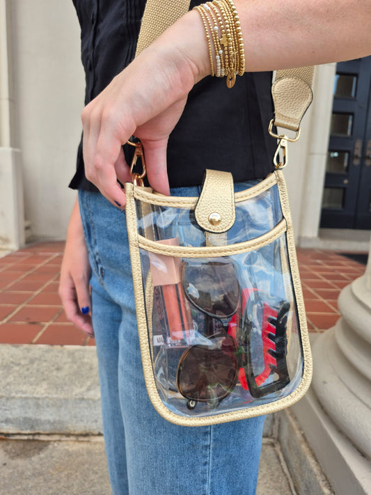 CLEAR RECTANGLE PURSE