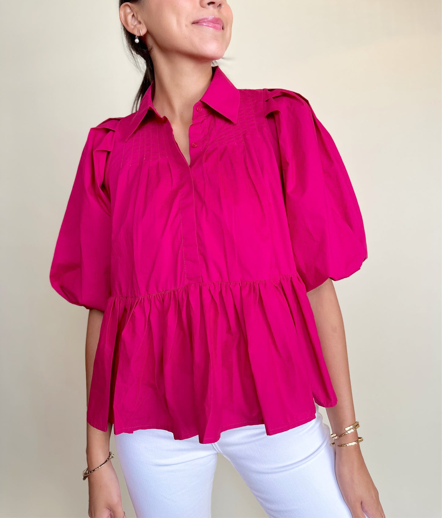 VOLUMINOUS BLOUSE