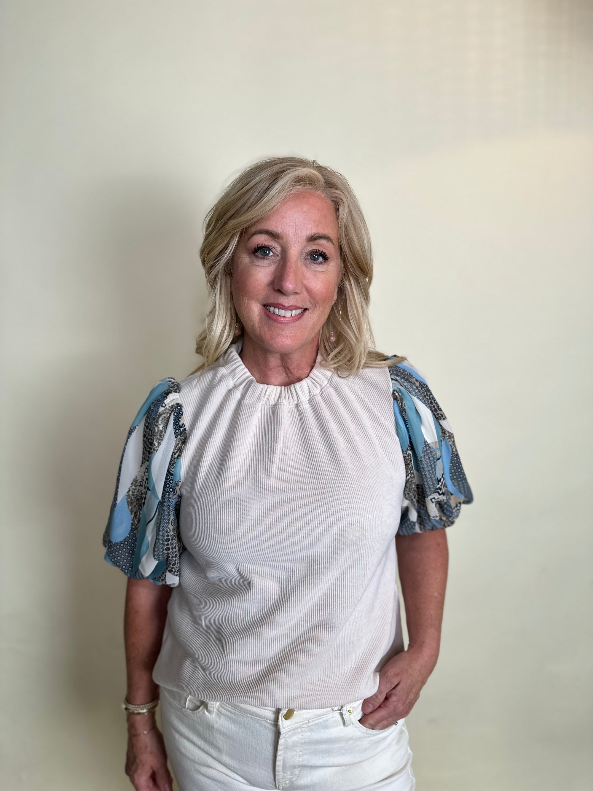 CHENILLE TOP