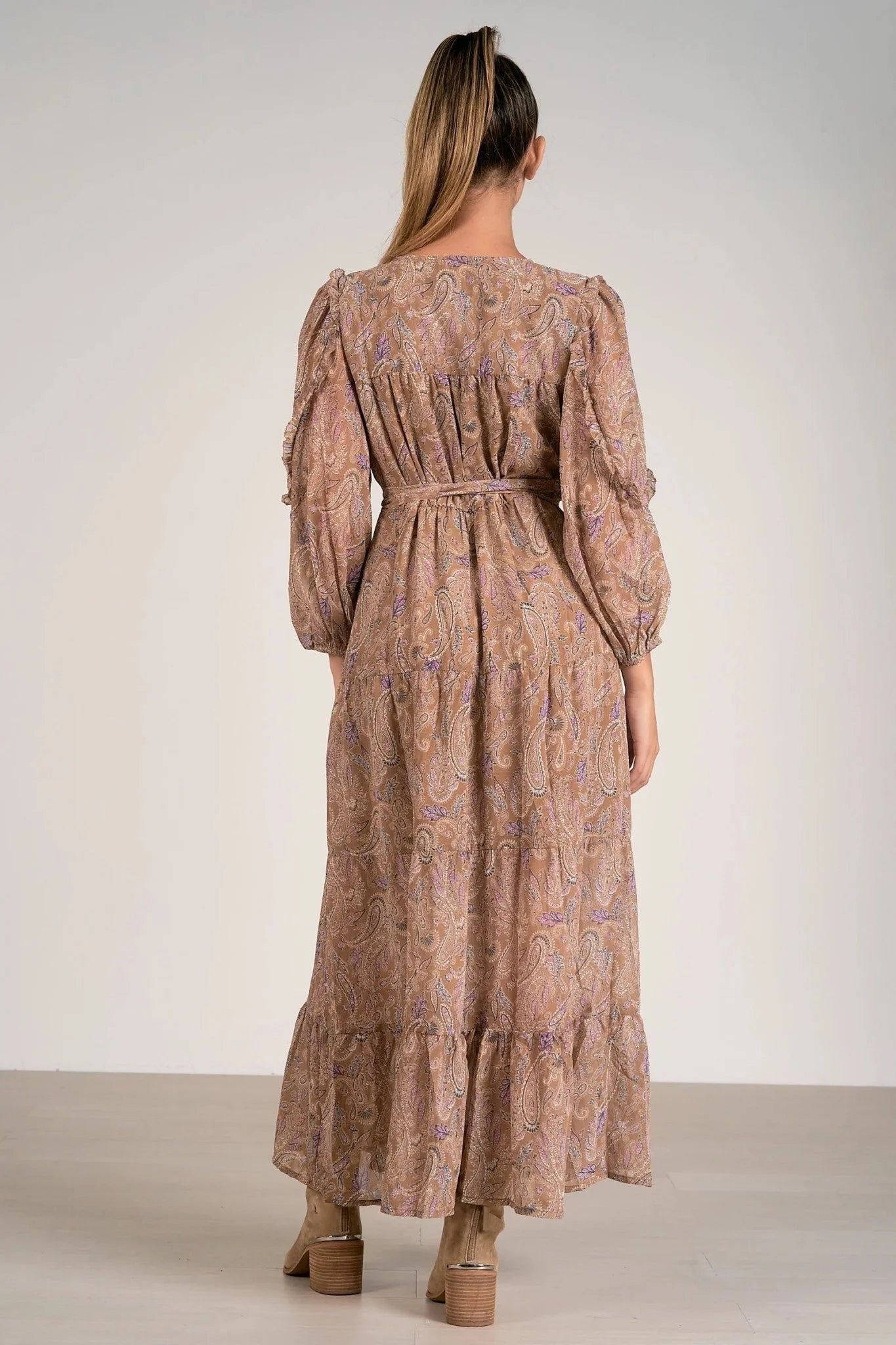 PALMER PAISLEY MAXI DRESS