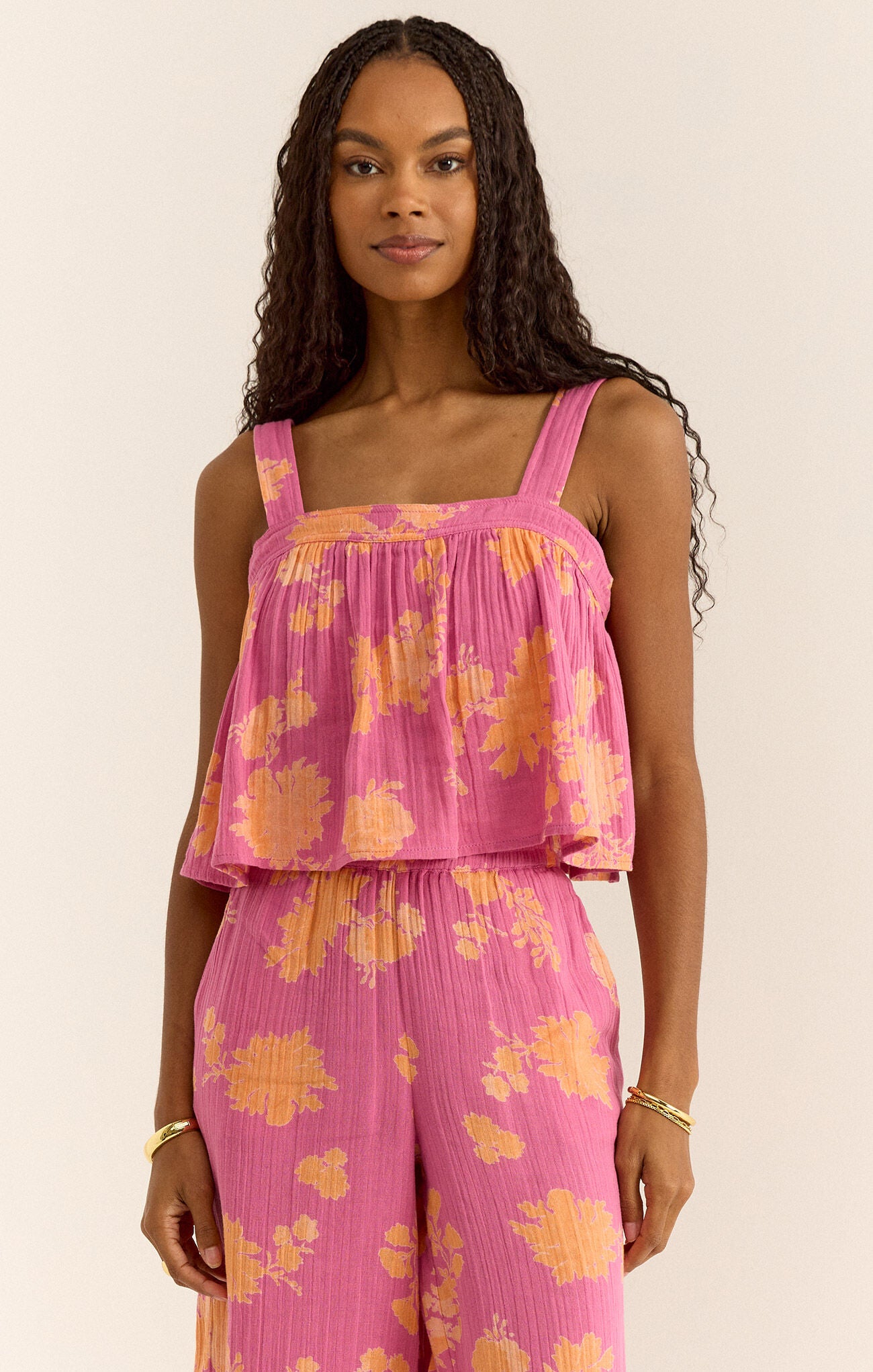 DOREAN SUNSHINE FLORAL TOP