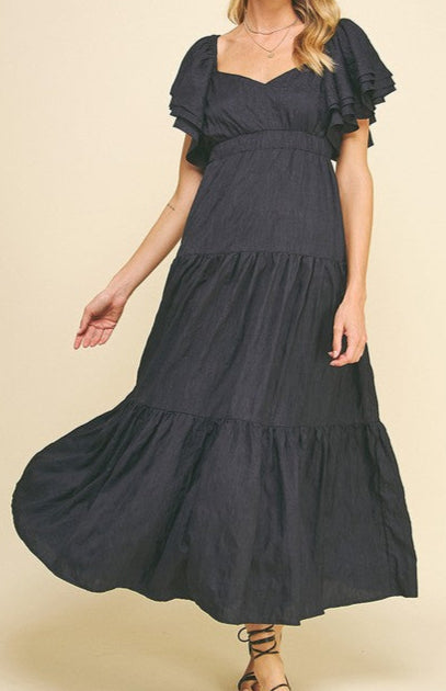 "PATIENT AND KIND" MAXI DRESS