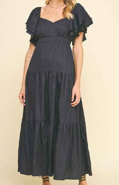 "PATIENT AND KIND" MAXI DRESS
