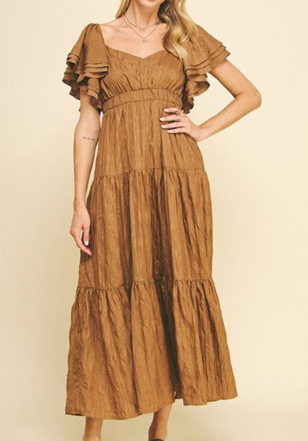 "PATIENT AND KIND" MAXI DRESS