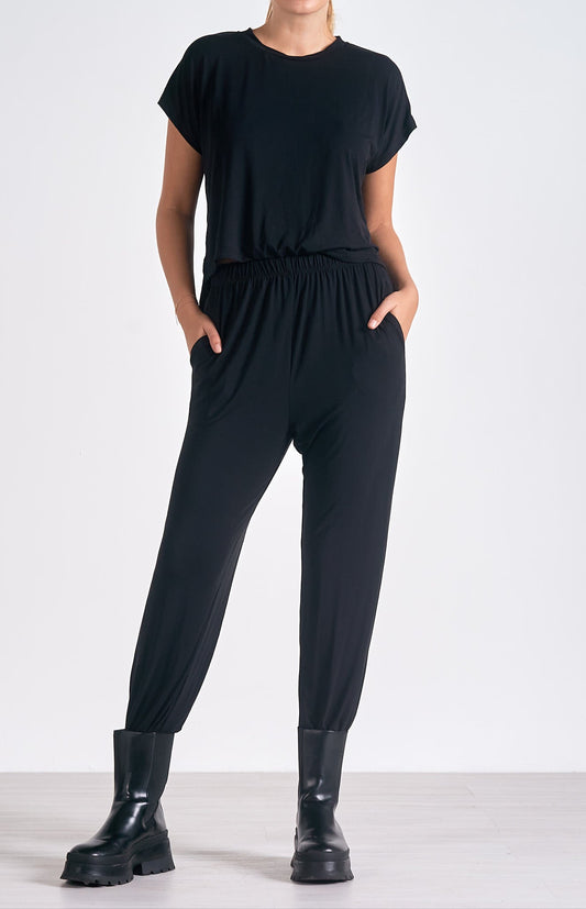 "SAFE WITH YOU" JUMPSUIT