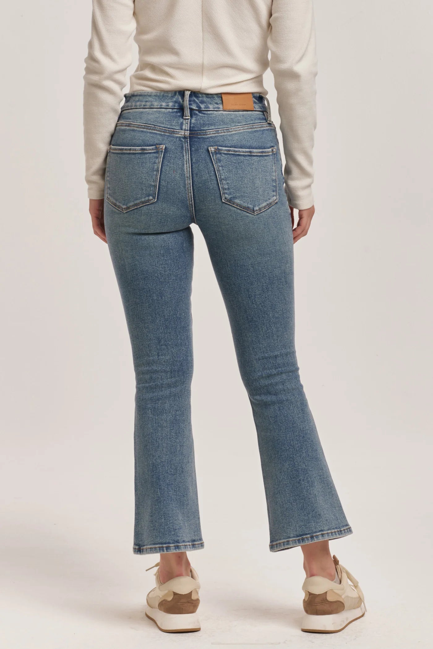JEANNE SUPER HIGH RISE CROPPED FLARE