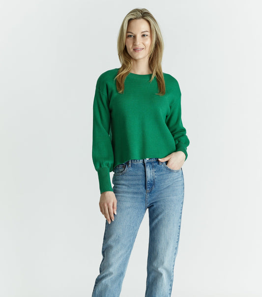 BALLOON SLEEVE SWEATER
