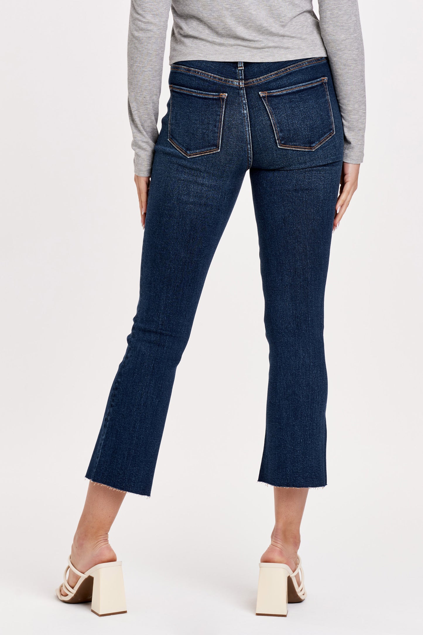 JEANNE HIGH RISE CROPPED JEANS