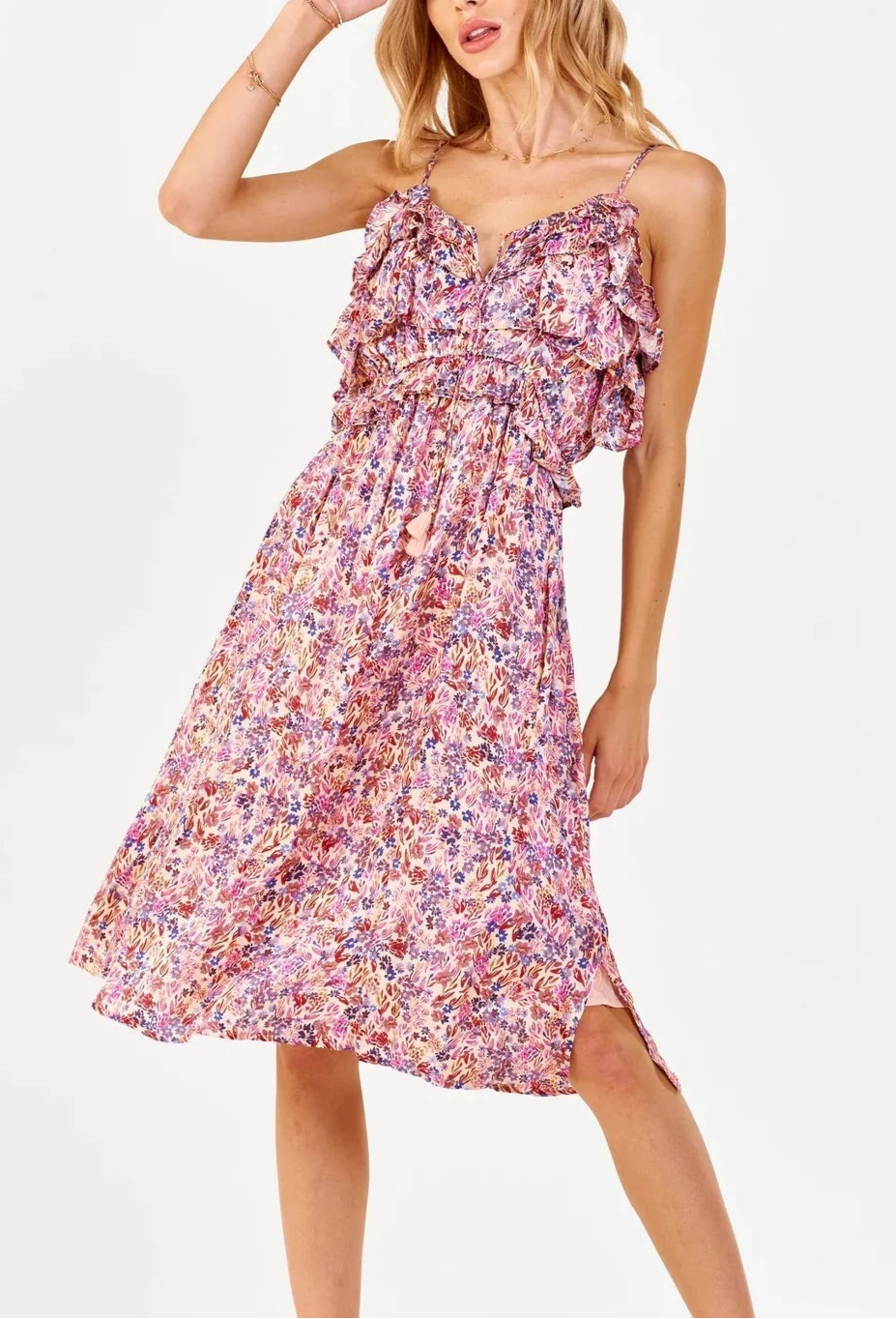 VALENTINA FLORAL DRESS by Dear John