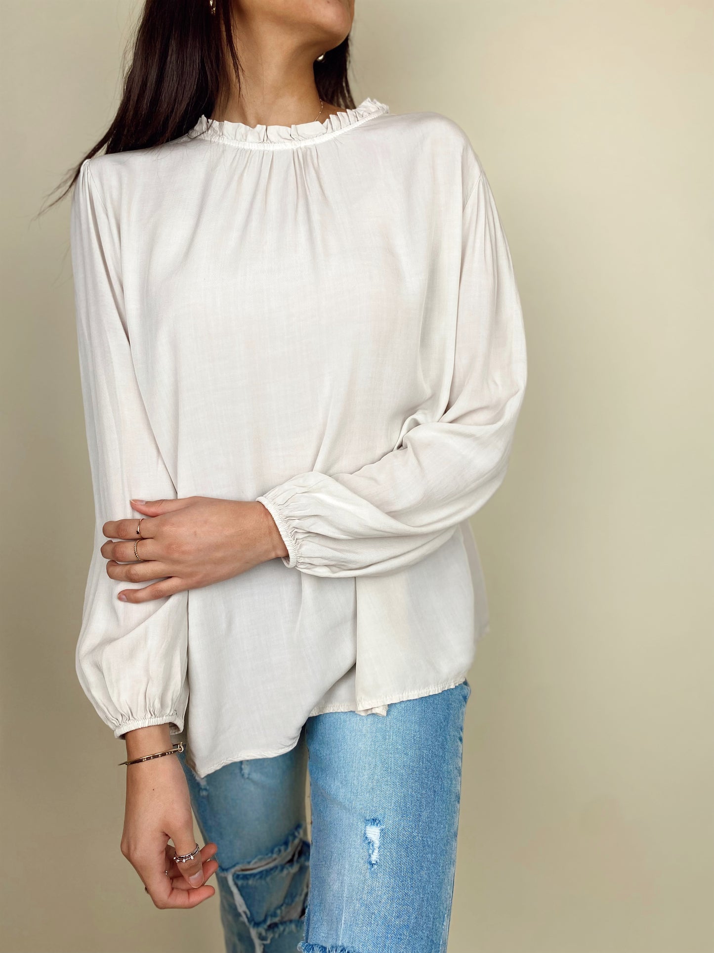 NICOLETTE PUFF SLEEVE TUNIC