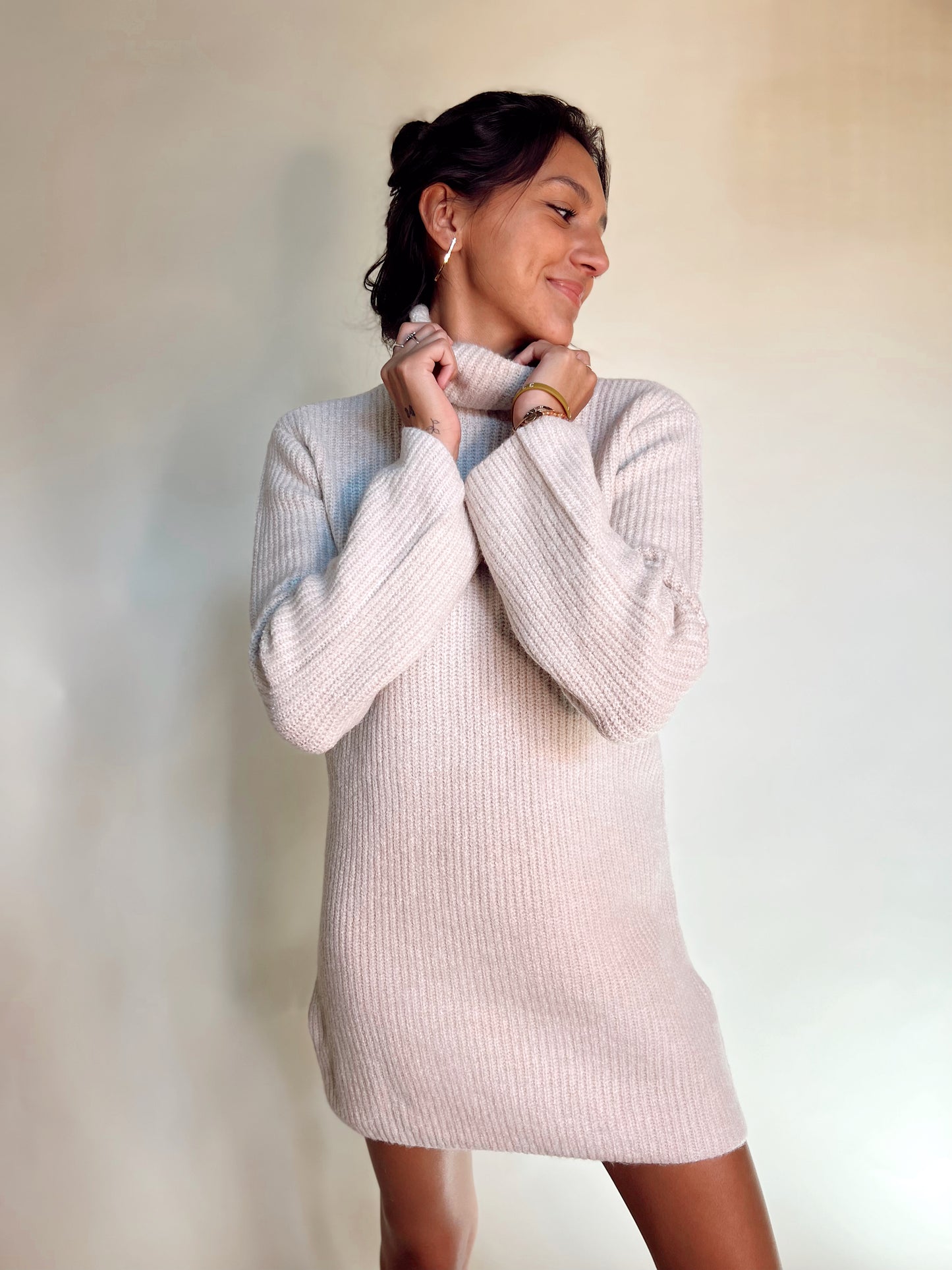 "CLAY" SWEATER DRESS